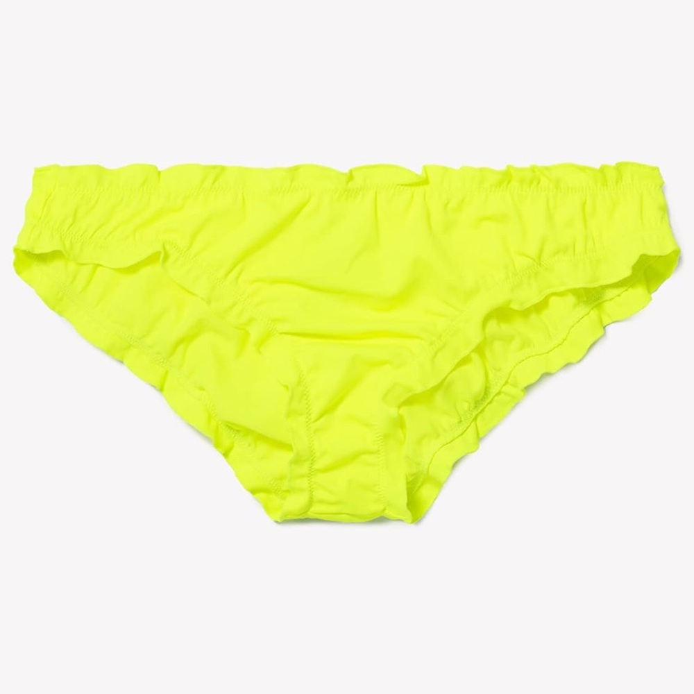 Neon Yellow Bikini Bottoms